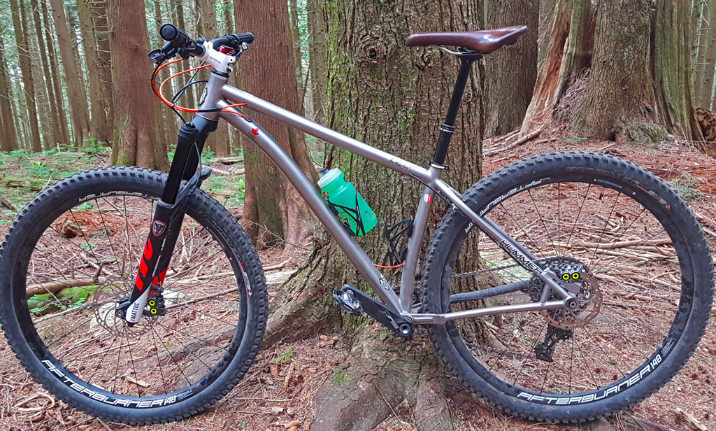 Review Cove Ti Hummer 29er Hardtail Sharon and Lee Just